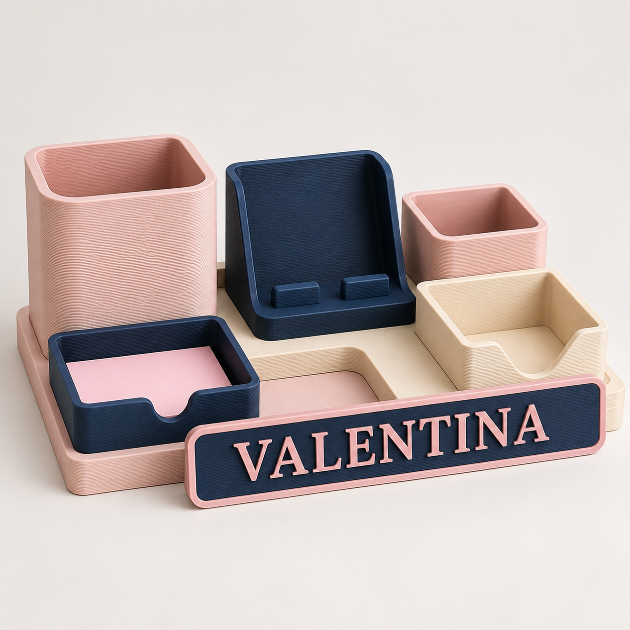 Organizador personalizado con todos sus compartimentos